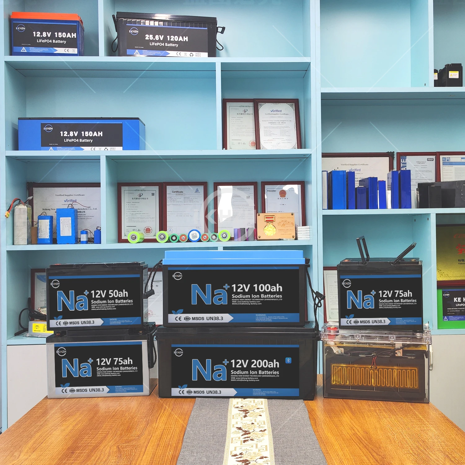 Best Seller 12V Na Ion Car Battery 24V 48V  75Ah 40Ah 50Ah 100Ah 200Ah 5kw 10Kwh Solar Natrium System Catl Sodium Ion Batteries