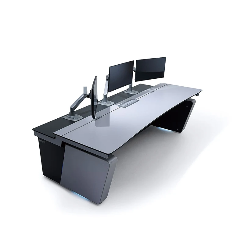 High Quality Monitoring Console Operation Console Command Center Dispatch Desk Workbench