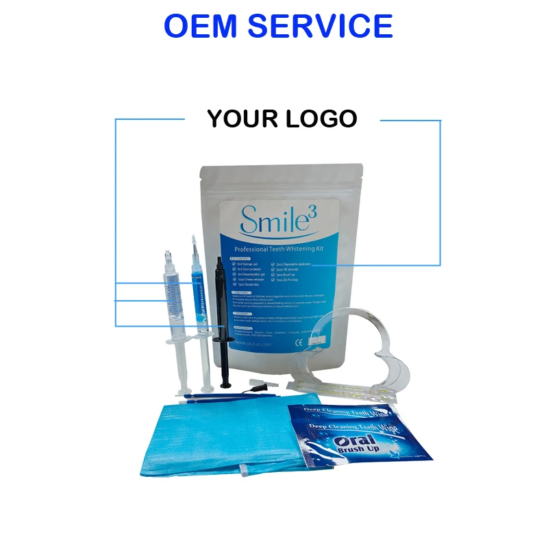 Professional Fast Effective Teeth Whitening Kits 35% Hp 16% Gel Dental Bleaching Strong Dental Teeth Whitening System For Spa