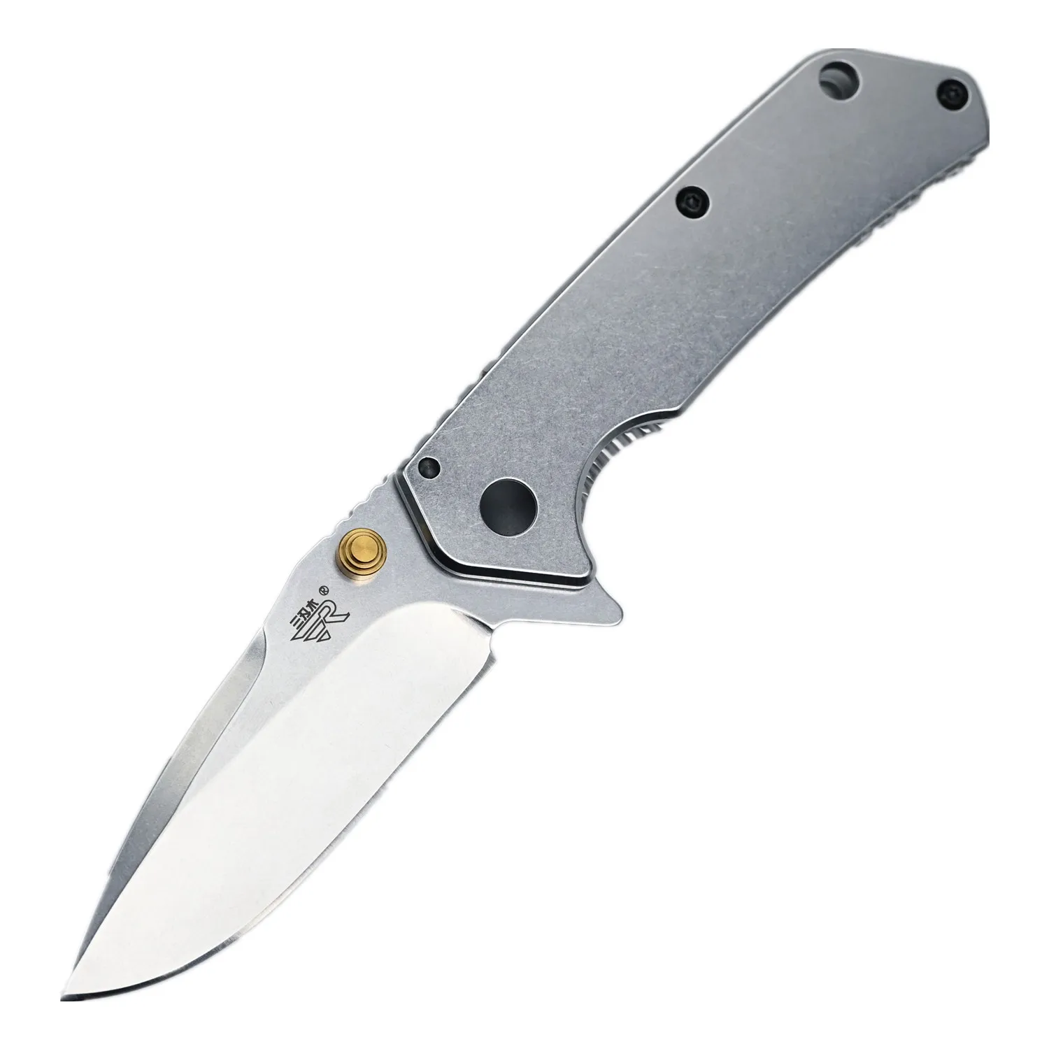 OEM SANRENMU 7056LUF-SF Открытый Кемпинг карманный складной нож для выживания мужчин