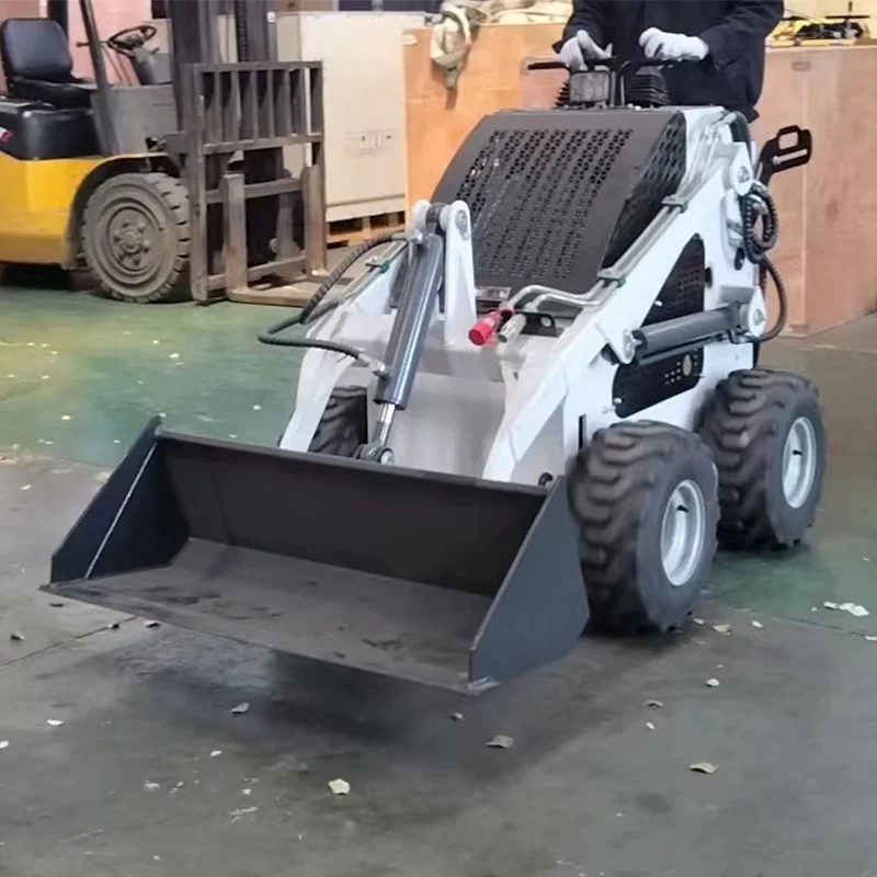 Fast Delivery Tire Skid Loader Manufacturers Chinese Tracked Mini Skid Steer Loader CE EPA Skid Steer Loader For Sale