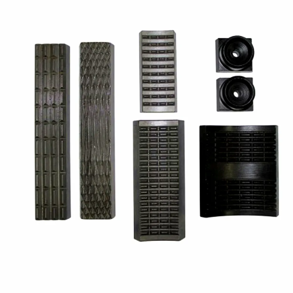 Hydraulic/manual power tong dies and rotary slip insert