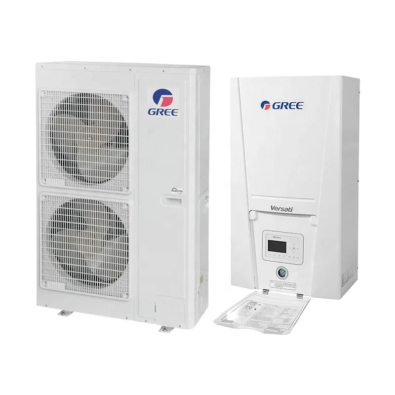 Gree R290 Сплит воздух-вода тепловой насос DC инвертор воздушный Источник нагрева охлаждения Pompa