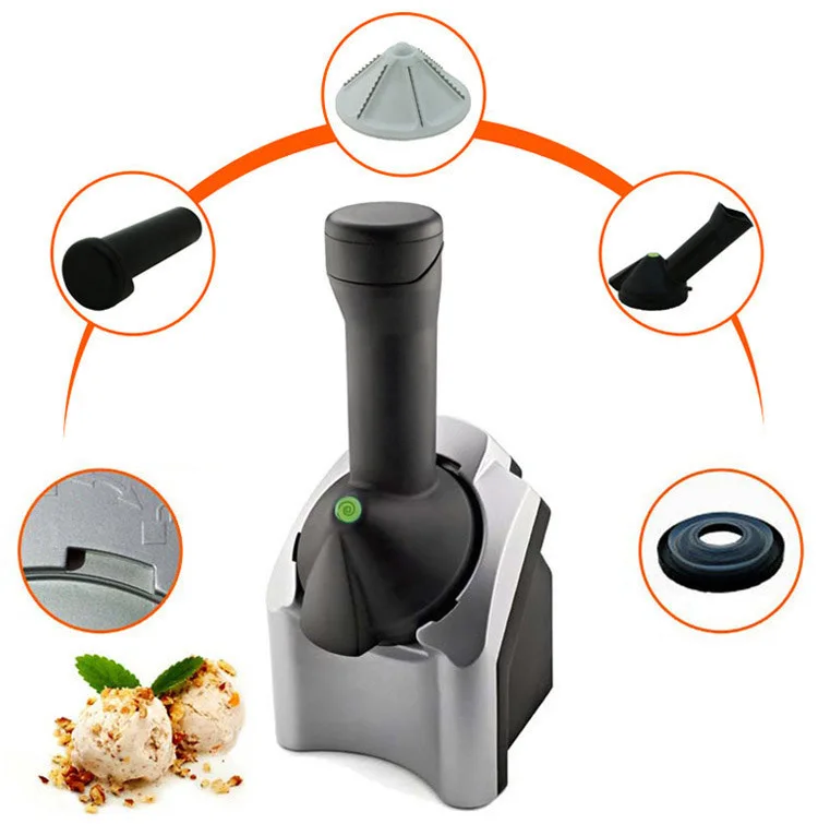 New Arrival Hot Mini Portable Home Diy Frozen Fruit Soft Automatic Ice Cream Maker Machine