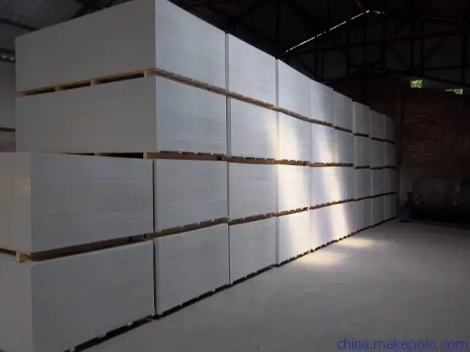 Anti halogenation fireproof MGSO4 panel magnesium cement board fire rated 15mm MGO board door 12mm sulfate panel