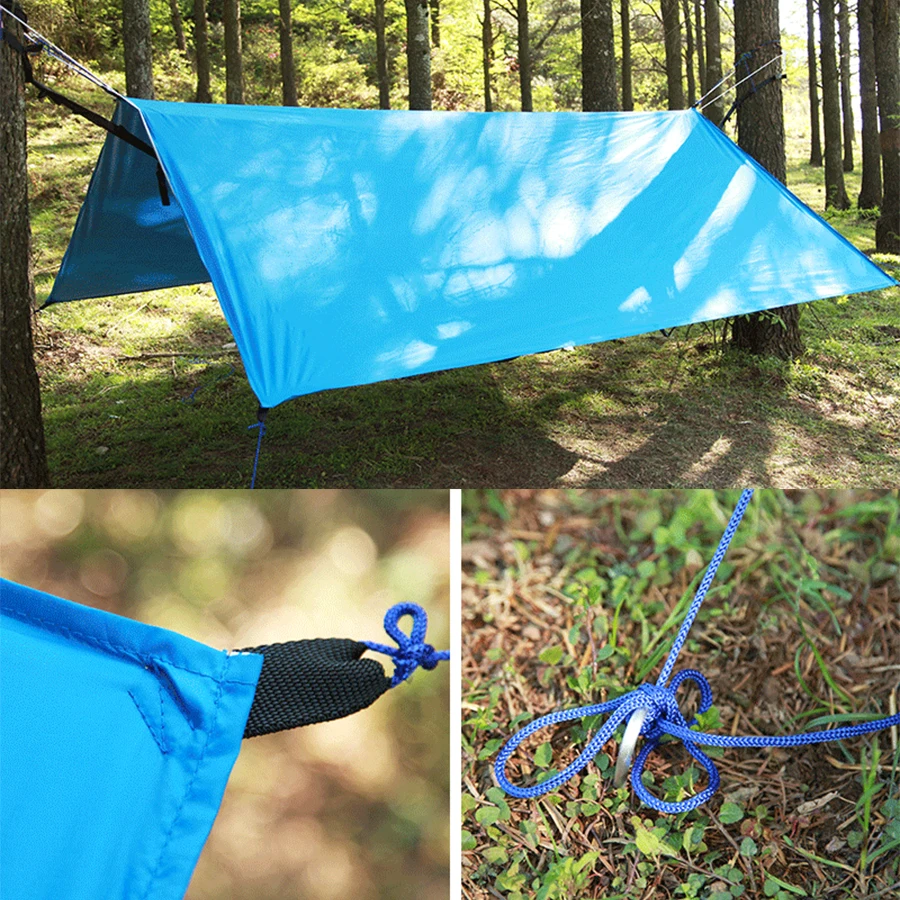 Многофункциональный укрытие от солнца для кемпинга на открытом воздухе непромокаемый переносной тент