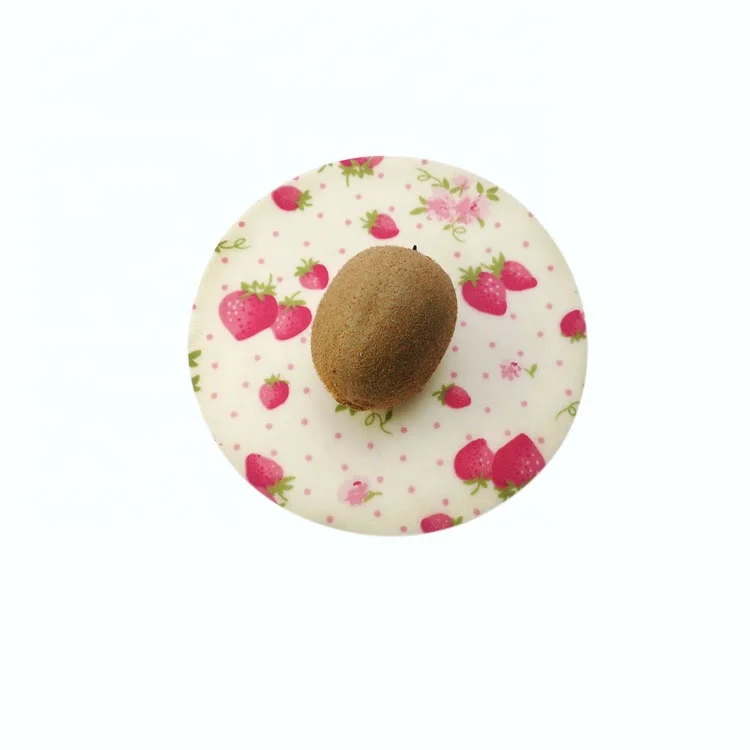 2021 Top Seller Natural Kitchen Waterproof Reusable Beeswax Food Storage Wrap For Sandwich