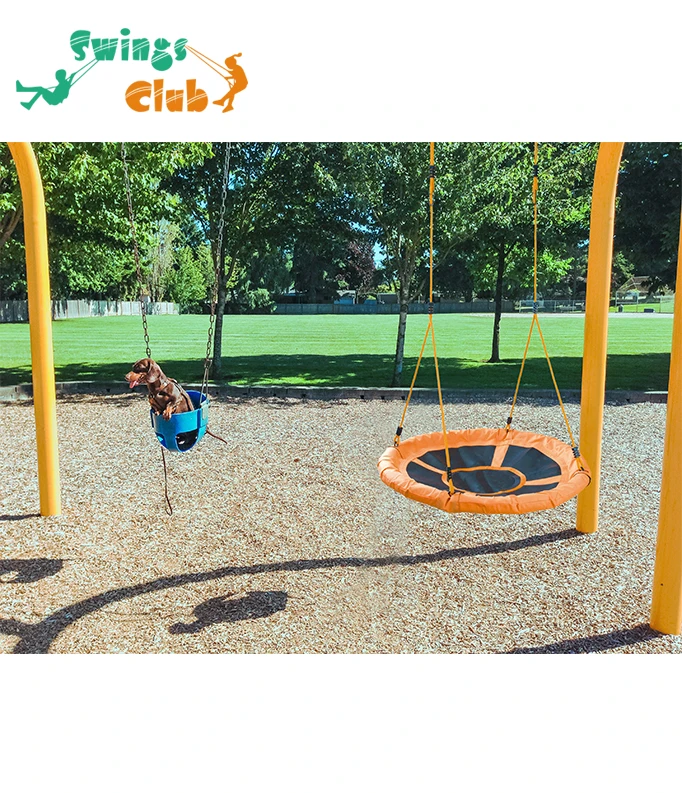 
Hot Selling Outdoor Fabric Patio Hanging Swing For Children Kids Tent Swing Set 