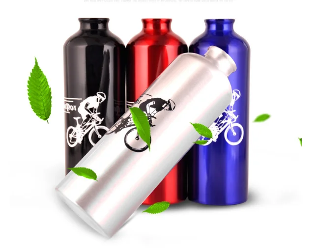
Recycled aluminum bottles 