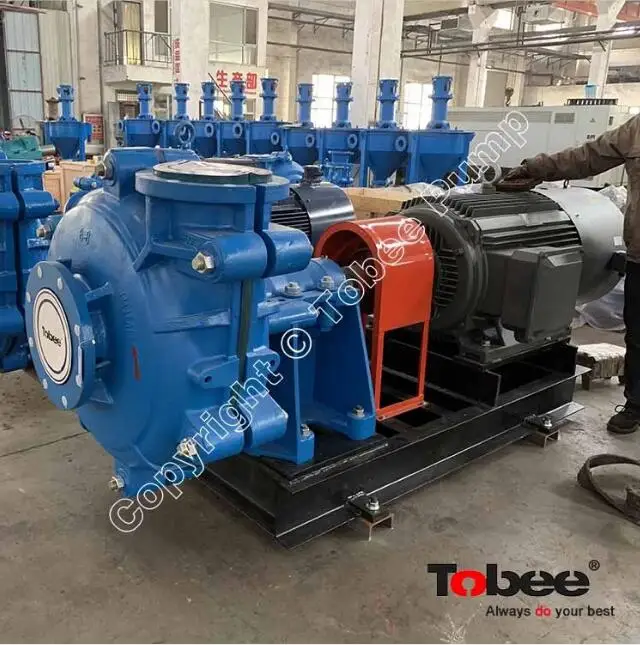 Tobee THR8x6E центробежные горные шламовые насосы с приводом постоянного тока