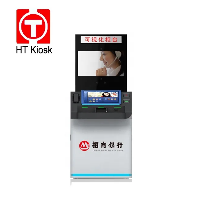 Foreign currency exchange Local cash coin exchange cash coin recycler thermal receipt printer customized kiosk