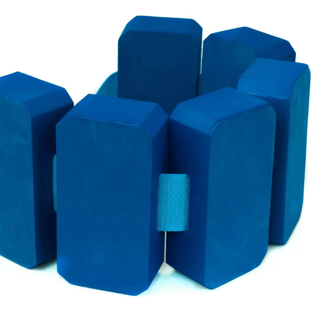 HUNLON Float Training Aqua water aerobics flotation Jogging belt,adjustable swim pool training belt