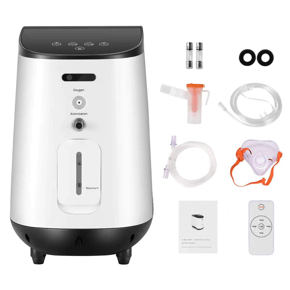 Oxygen Concentrator 24*7 Continuous Flow Hospital Grade Oxygen Concentrator Big Led Display High Pressure Oxgen Concentrat