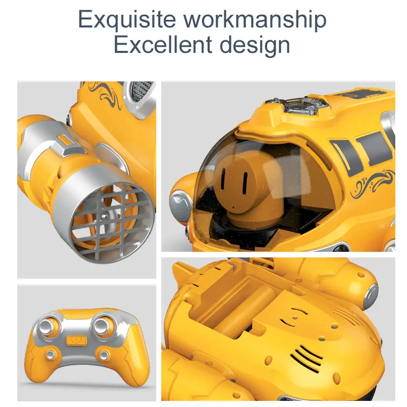 KSF Wholesale 4 Channel RC Speed Motor Boat Powerful Radio Control Spray Water Mini Jet Boat Toy