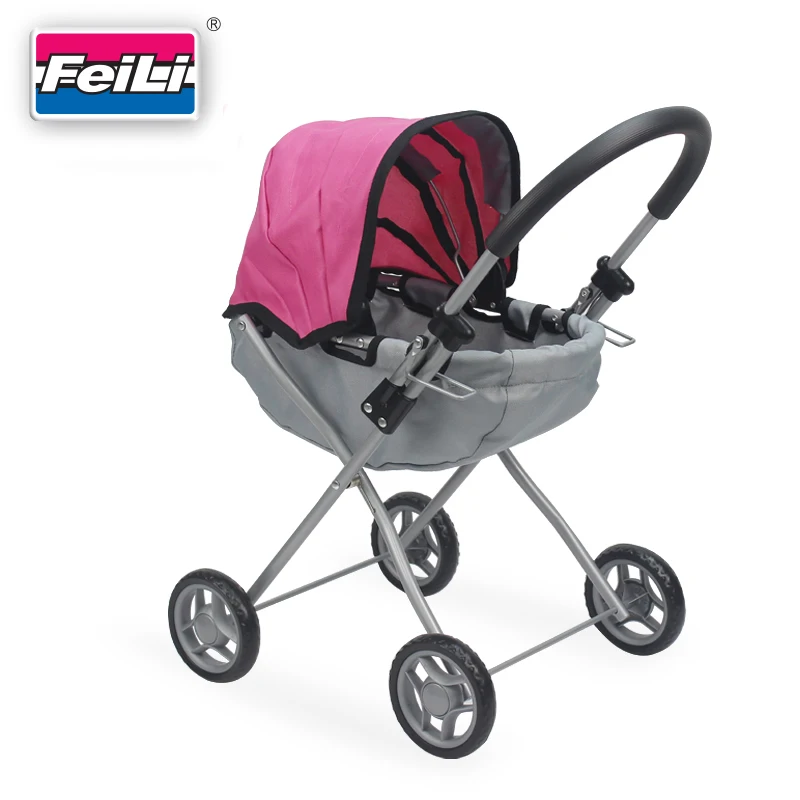 Dollri Starri Best Sellers on line 13MM Classical European Style  Baby Doll Pram Stroller for Toddler Pram Toys