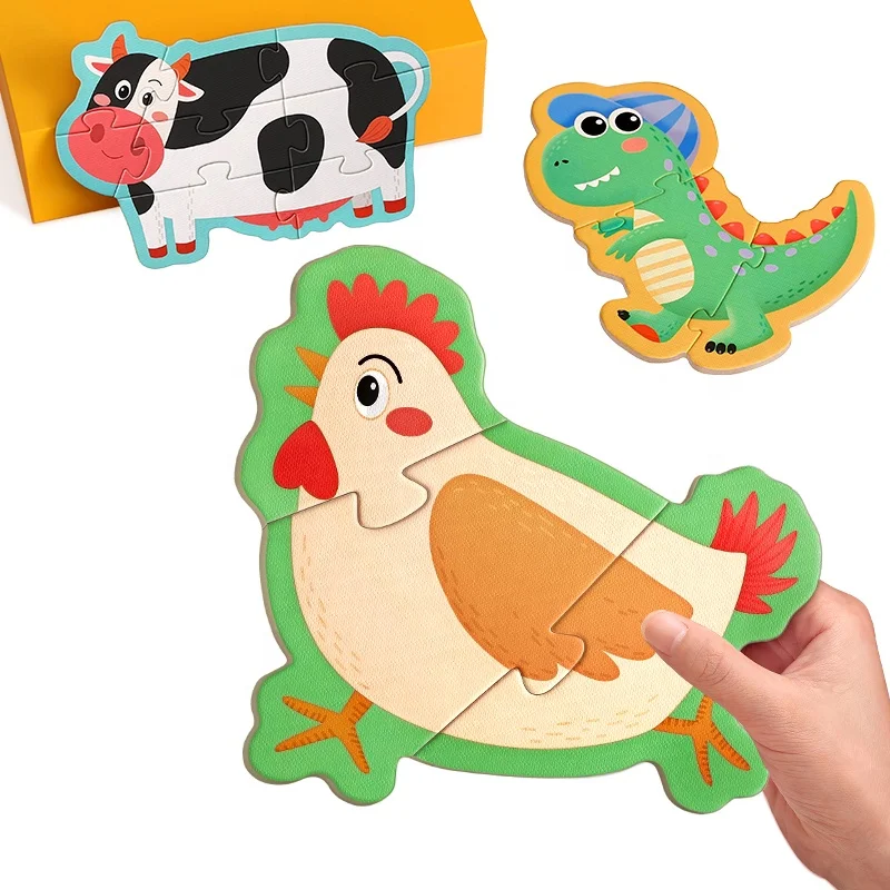 Top quality custom children jigsaw puzzle games for kids customized jigsaw puzzles