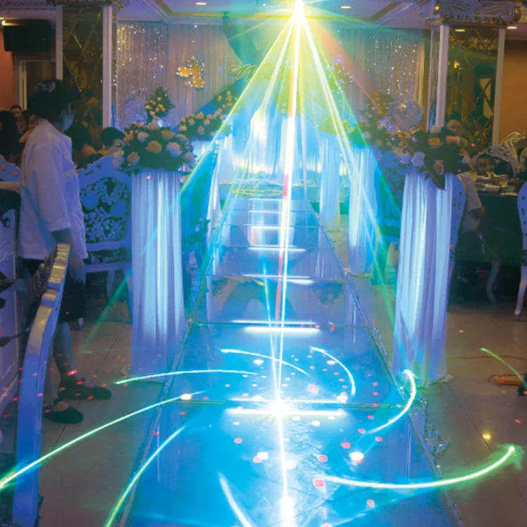 10W Mini Wedding LED Stage Laser Beam Light 128 Patterns Laser Line Light 8 Eyes DJ Lights