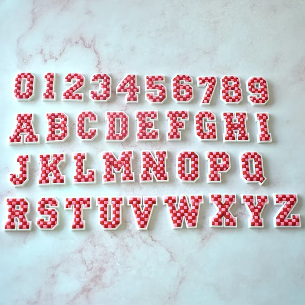 XH English Phrases PVC Shoe Charms Resin Dollar Money Letter Shoe Floral Chains Bottom Rivet Button Buckle Shoe Accessories