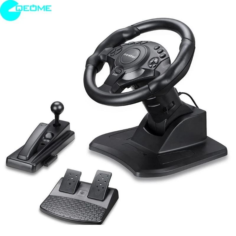 270 Degree Car Games Steering Wheel Simulator Joystick Racing Steering Wheel For Pc/ps4/ps3