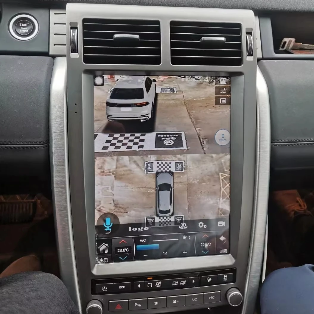 Vertical Screen 8Core Android Car Radio GPS Navigation For Land Rover Discovery Sport 2016-2019 Carplay Multimedia Video Stereo