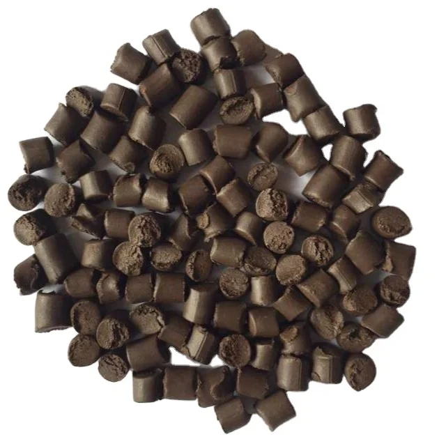 Recycled Wood Plastic Composite Flooring Color Particles WPC Pellet Moon Fossil Wpc Raw Material For Decking Boards Fence Panel