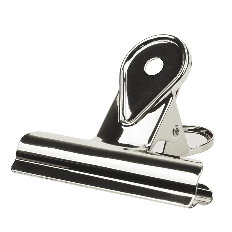 Капли воды бульдог клип Связующего зажим Скелет Клип CN;GUA серебро Нержавеющая сталь 2020 горячая распродажа высокое качество индивидуальные для офиса