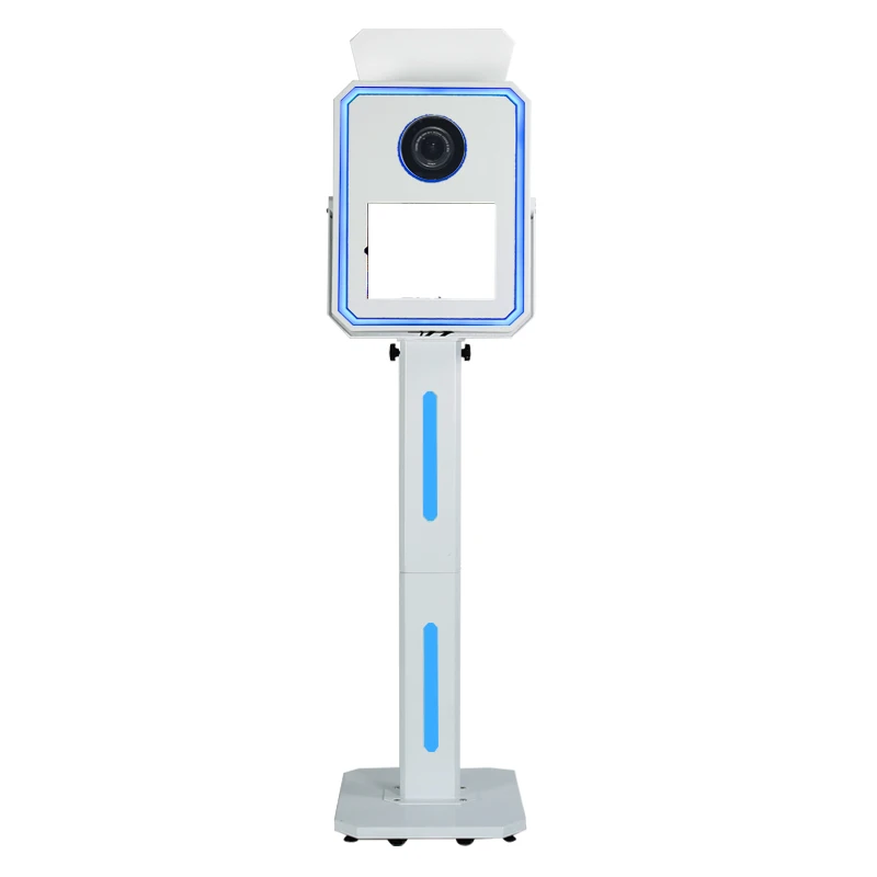 wedding manual ring light 3d selfie dslr camera photobooth kiosk 12.9  photo booth stand