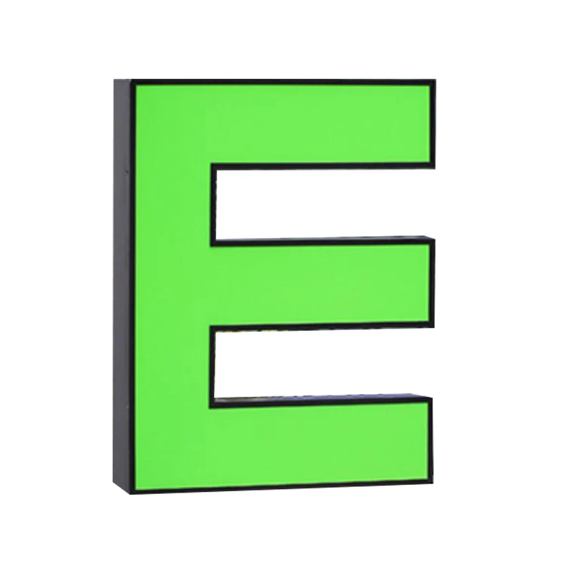 
Illuminated stainless steel channel letters stick vinyl for outdoor 