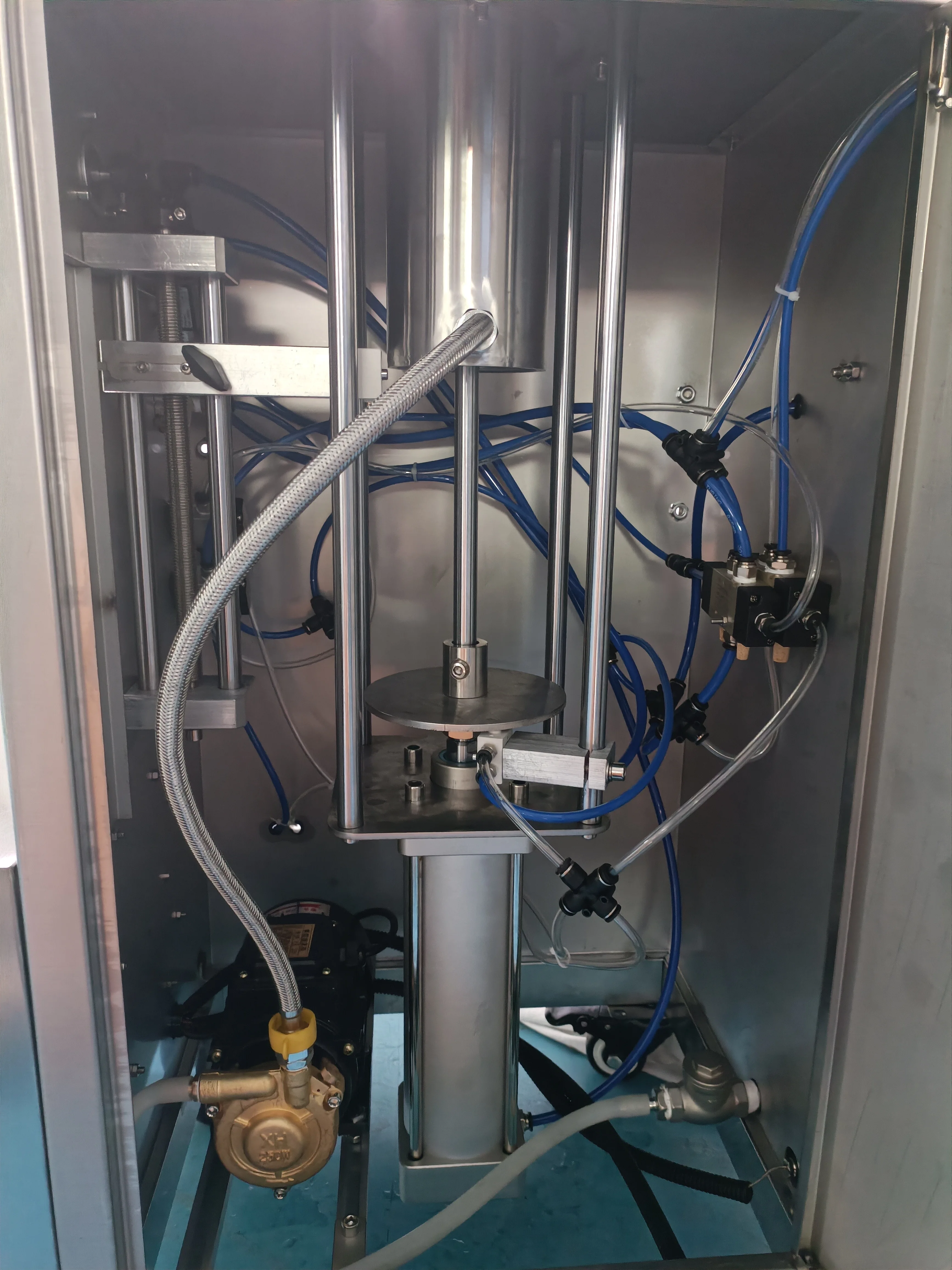 Semi Automatic Plastic Glass Bottle Manual Machinery Liquid Paste Honey Bottle Filling Machine