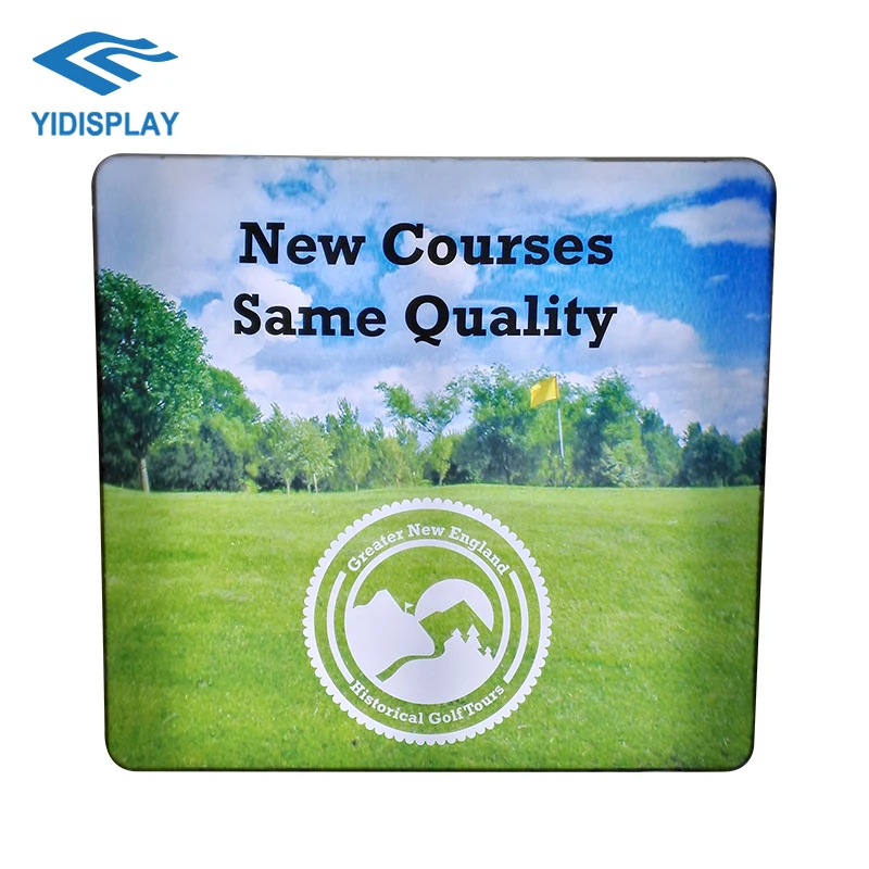 Custom Aluminum Frame Indoor Advertisement Fabric Flexible Led Board Slim Display Light Box