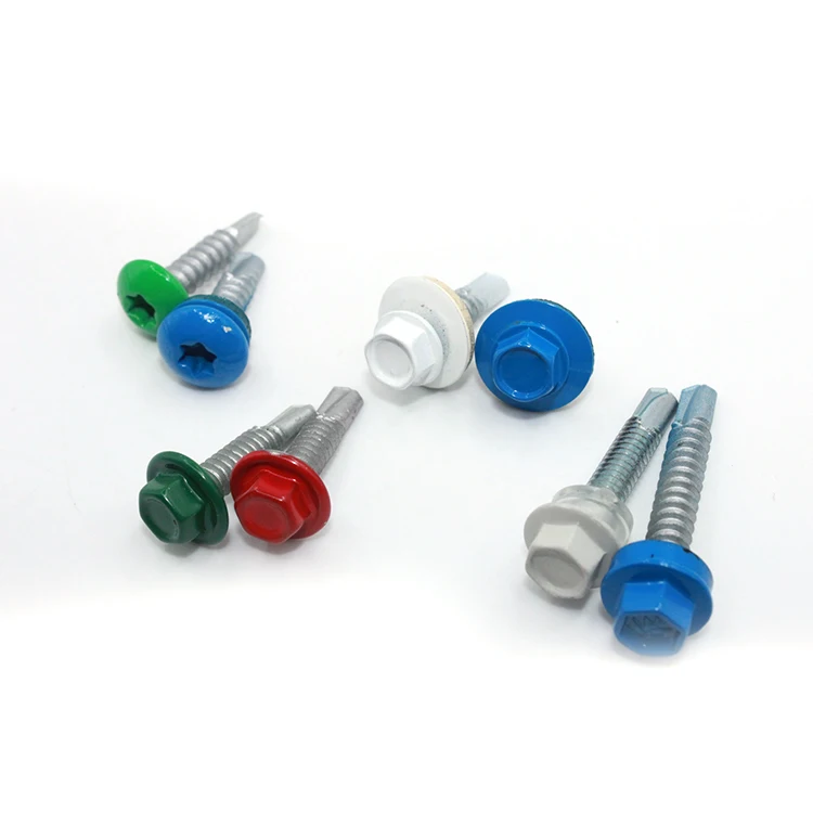 Best Quality Hex Flange head Self Drilling screw roofing screws hex Self Drilling Tek Screws