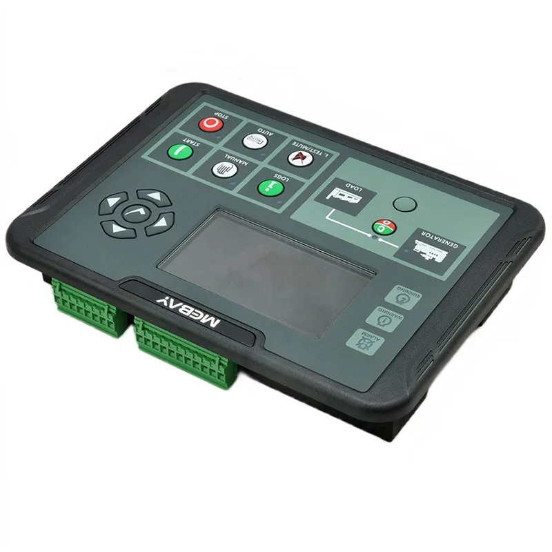DC82DR MK3 Generator Controller is a Diesel Genset part that features an LCD Display and Self-starting Control Board.
