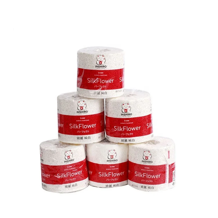 Высококачественная Экологически чистая индивидуальная OEM бамбуковая туалетная бумага рулон салфеток Мягкая Белая