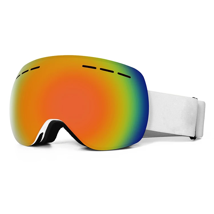 Good quality racing snow board glasses ski googles frameless safety snow goggles