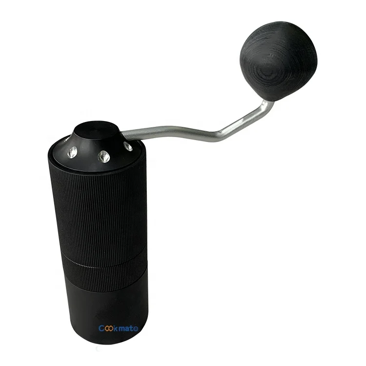High quality Aluminum Manual Coffee grinder Stainless steel Burr grinder 25g Mini Coffee Bean milling machine