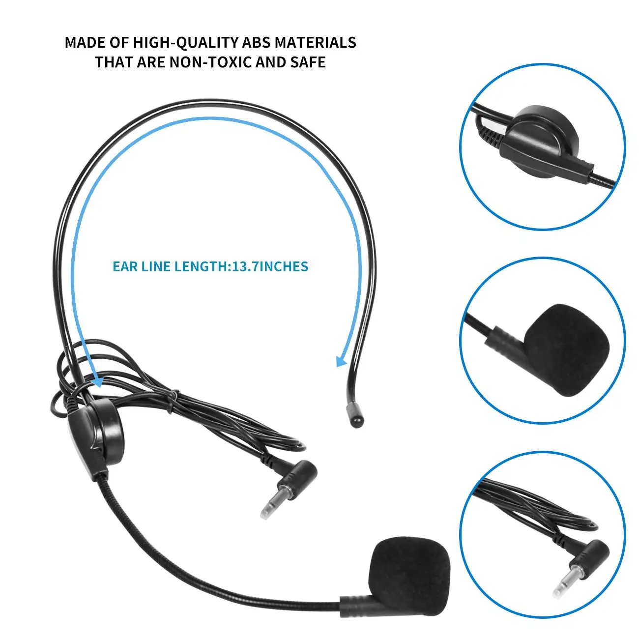 
Giecy 103 Best Selling Wireless Teachers Waistband Voice Amplifier with Head Worn Mic 