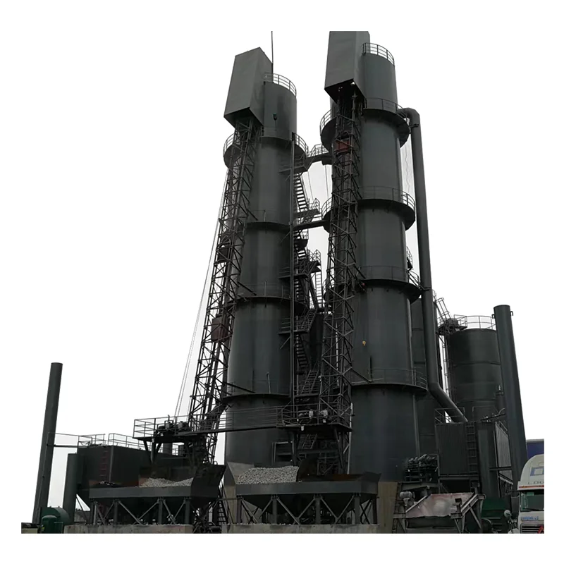 Professional Activated Lime Vertical Shaft Kiln Low Cost 100 Tons Lime Production Line Plant
