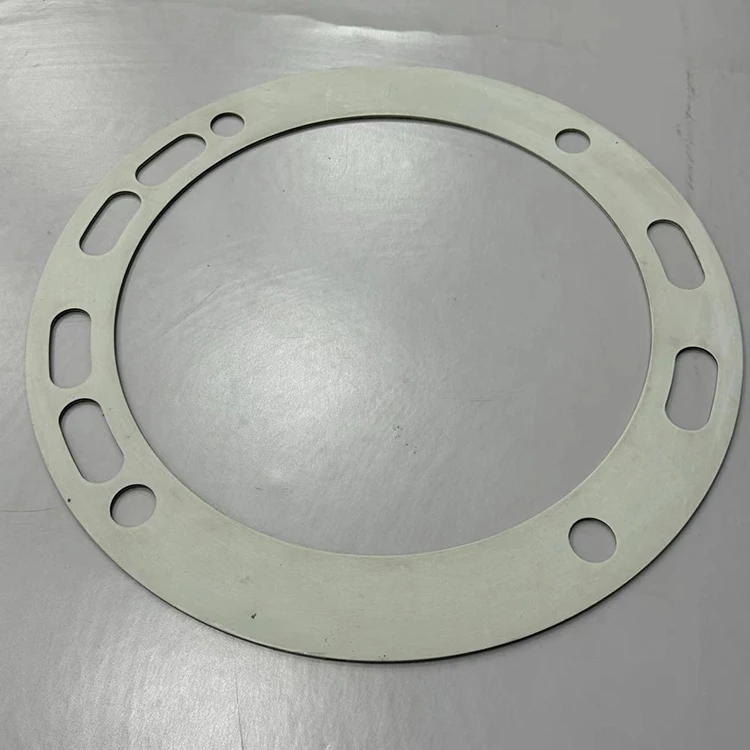 custom non-standard big silicone rubber porous flat gasket large size o-ring ptfe rectangular seal gasket sheet with holes