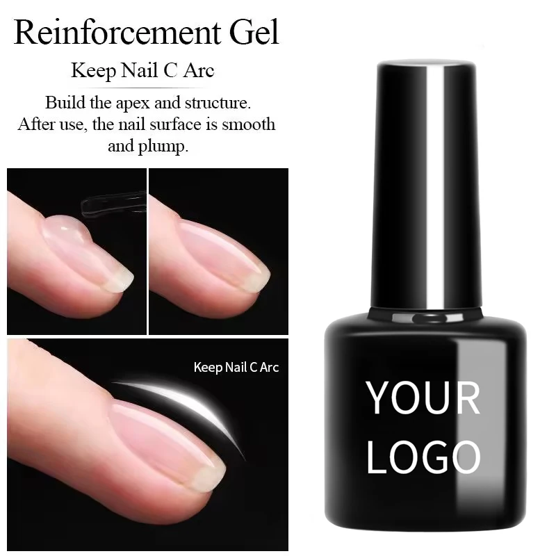 OEM/ODM high-end customized primer soaked UV/LED camouflage color rubber odorless Topandbase Coat for gel nail design