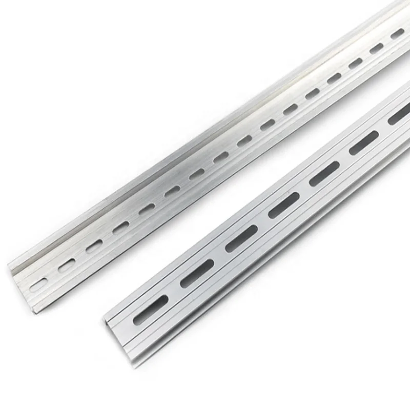 Manufacturer din guide aluminum alloy c45 guide dz47 air switch reinforced type C electrical installation guide