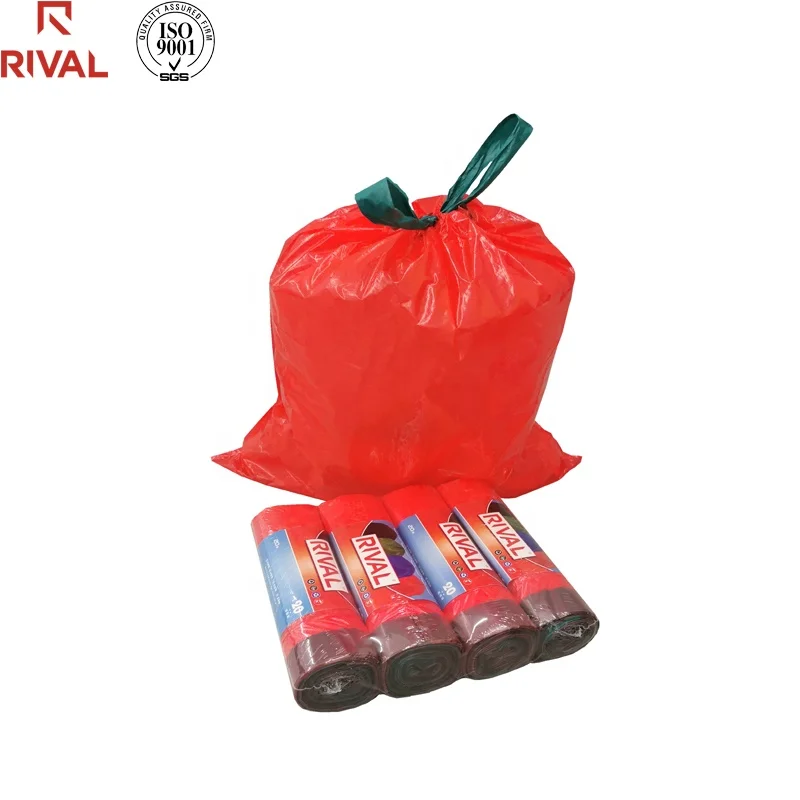 Multipurpose Large Heavy Duty Drawstring Kitchen Trash Garbage Bags 30 Gallon Packing Bags