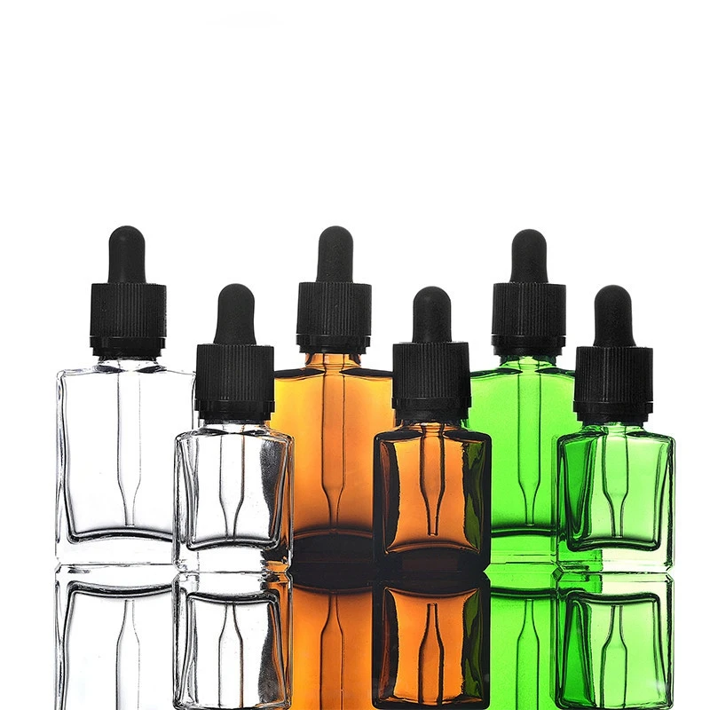 pump mist suppliers clear amber perfume screw lid water glass dropper bottle essential oil bottle for cosmetic