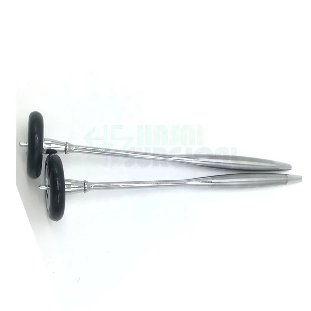 Medical babinski neurological reflex hammer with telescopic