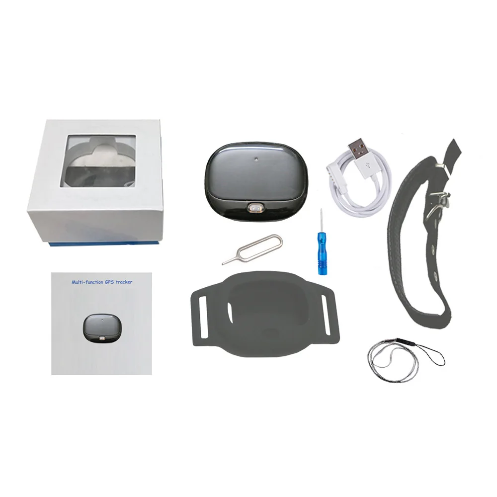 Wholesale Wireless Dog GPS Collar Outdoor Real Time GPS Locator Pet Collar Tracker For Mini Dog Cat