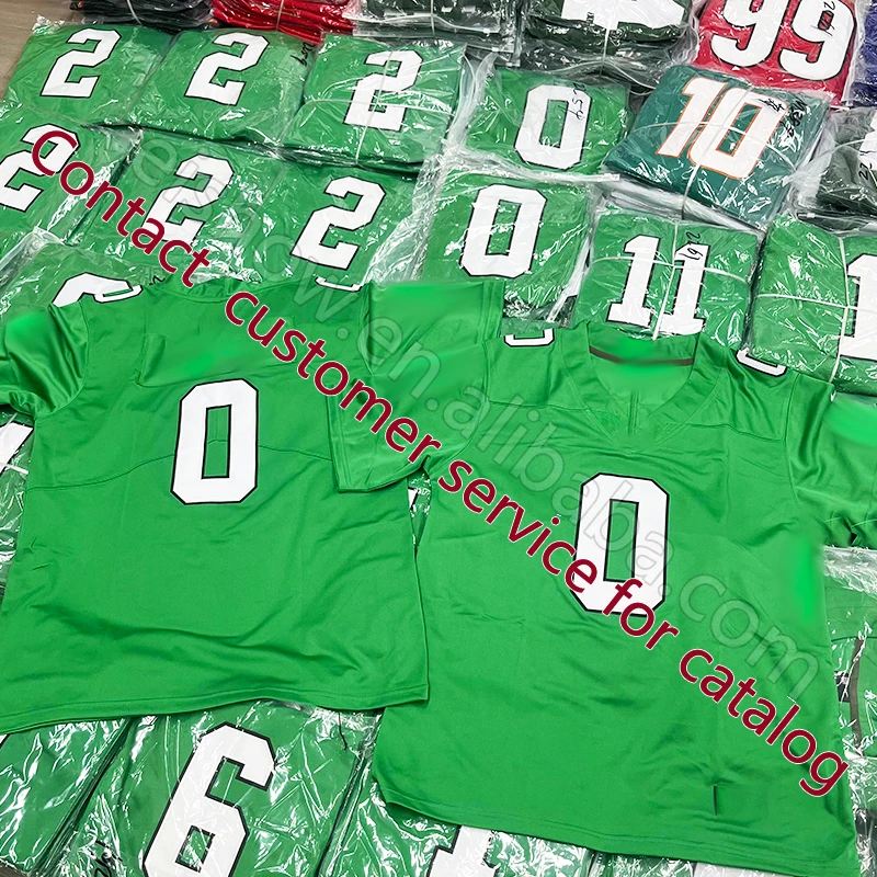 Wholesale Customized  American Football  Rugby  #17 ADAMS   Stitched  jersey