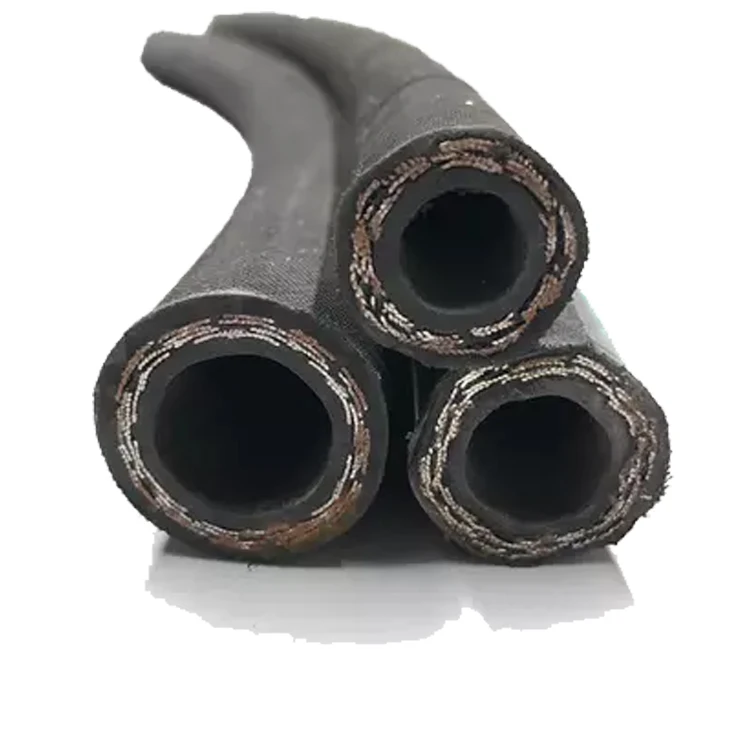 
Sae100 R1/R2at Din En853 1Sn/2Sn R14 Steel Wire Braided Rubber R1 Crimping Press Machine Hydraulic Hose 