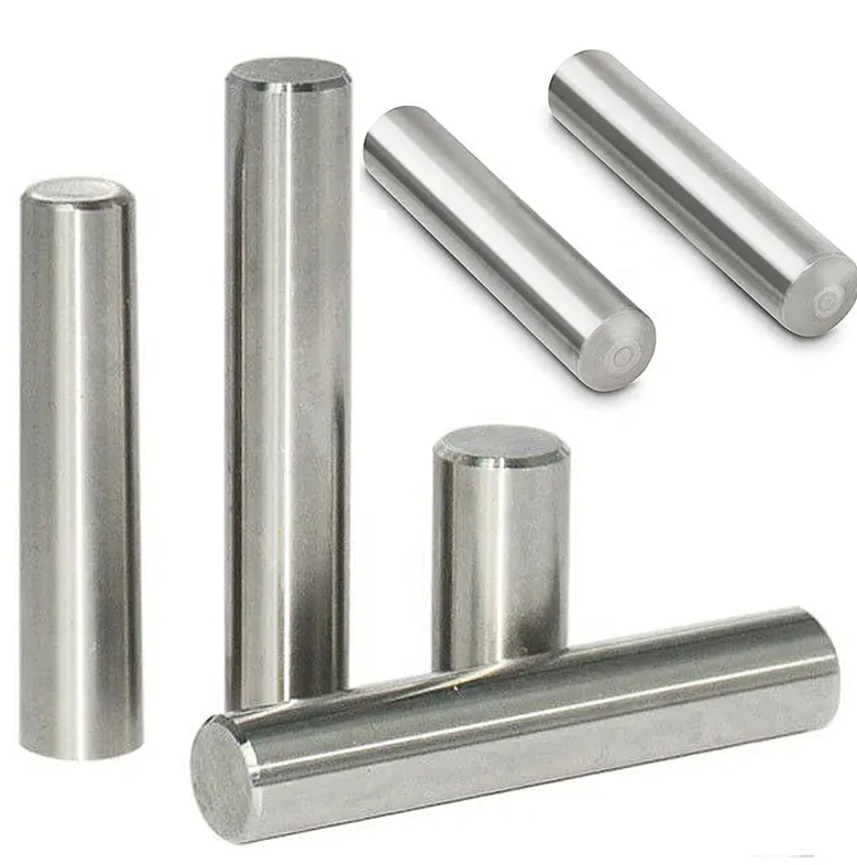 China Factory Custom Stainless Steel Shelf Support Pegs Pin Rod Fasten Elements 5x25mm Dowel Pin