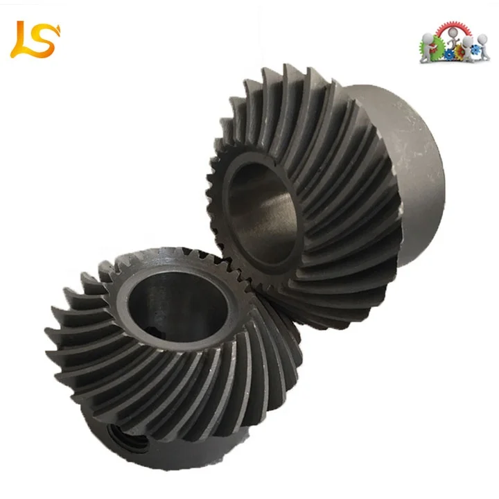 High Precision 90 Degree Gear Transmission Spiral Bevel Gear