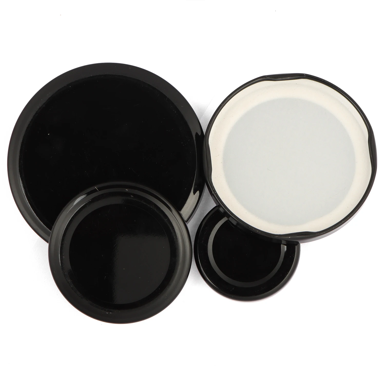 Factory Wholesale Food Grade Tinplate Metal Screw Caps Twist Off Lids Lug Cap For Glass Jars