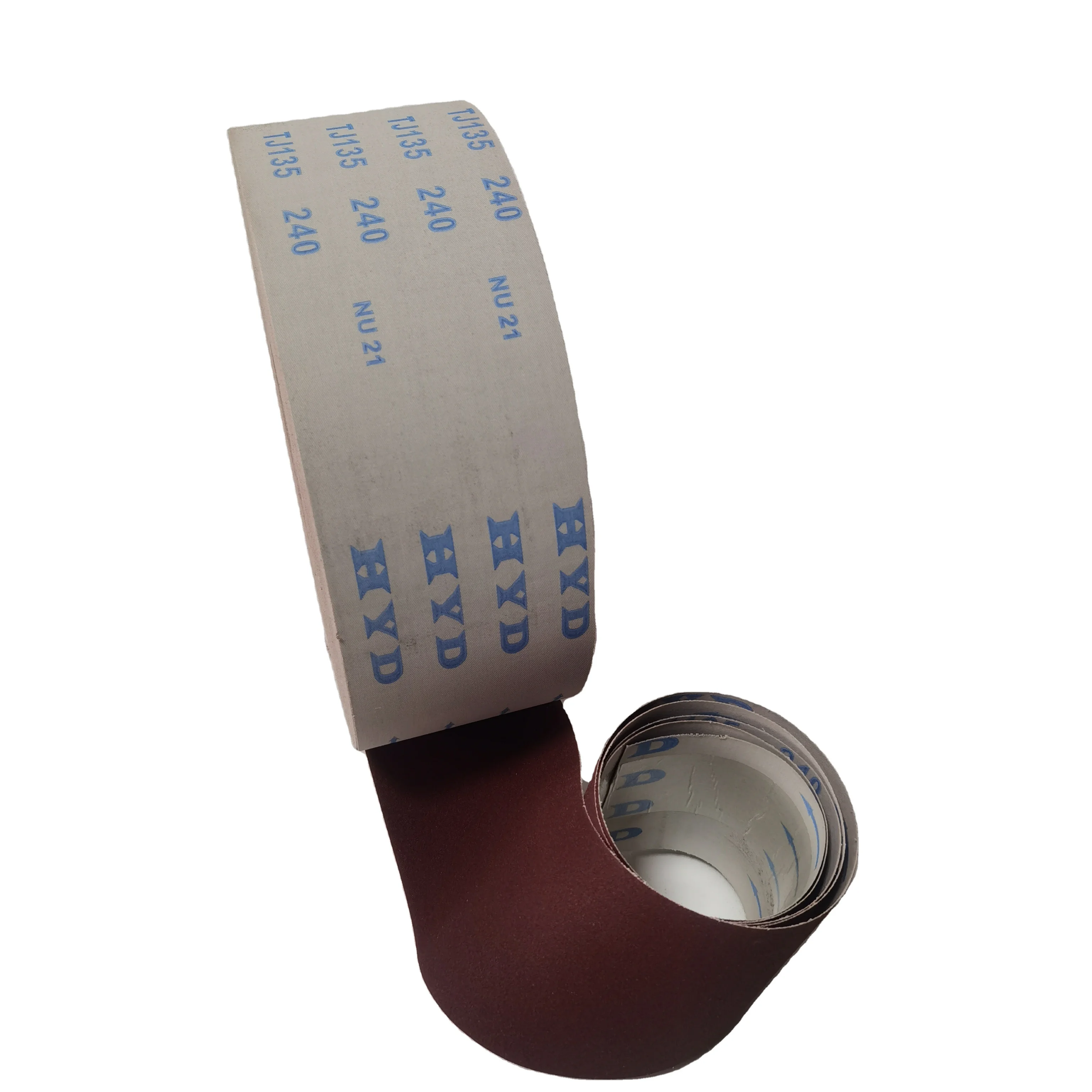 HYDTJ135 giant abrasive paper roll abrasive cloth roll polishing abrasive cloth manufacturer alumina abrasive cloth roll